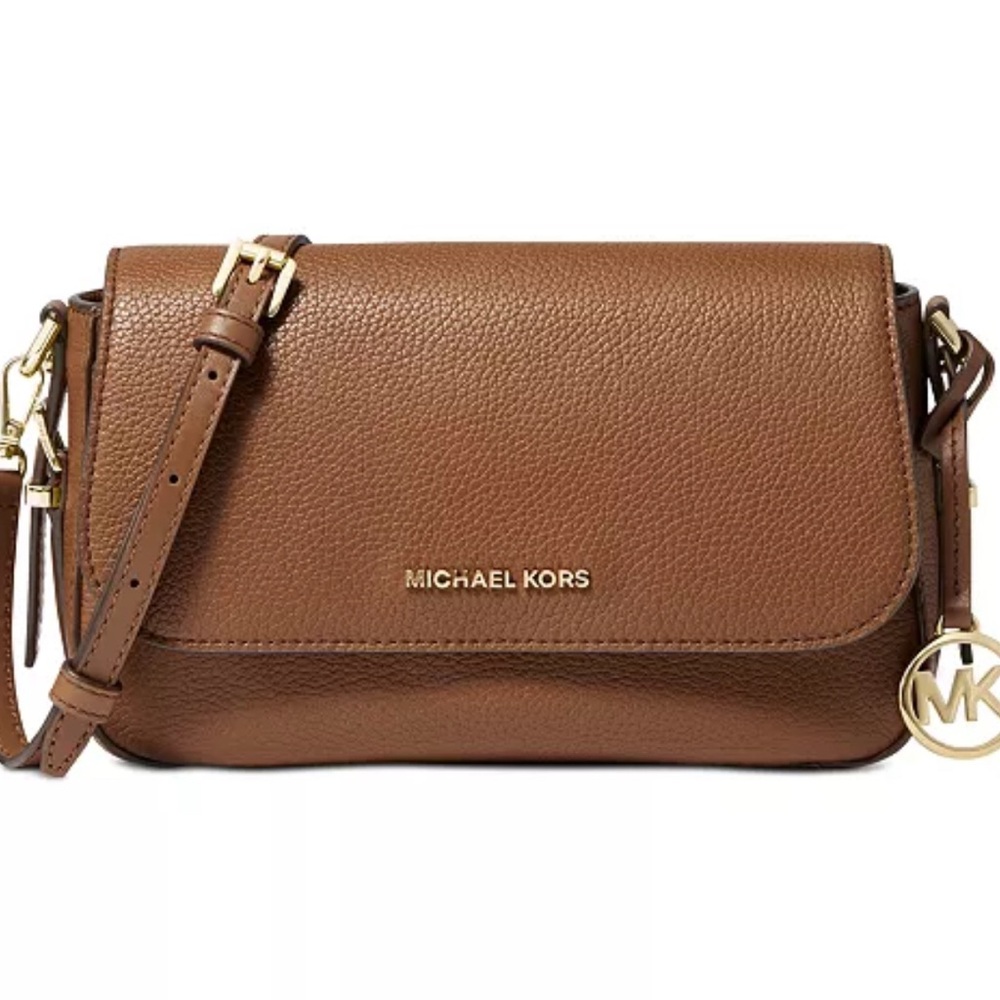 Michael Kors Bedford Legacy Leather Flap Crossbody EUC